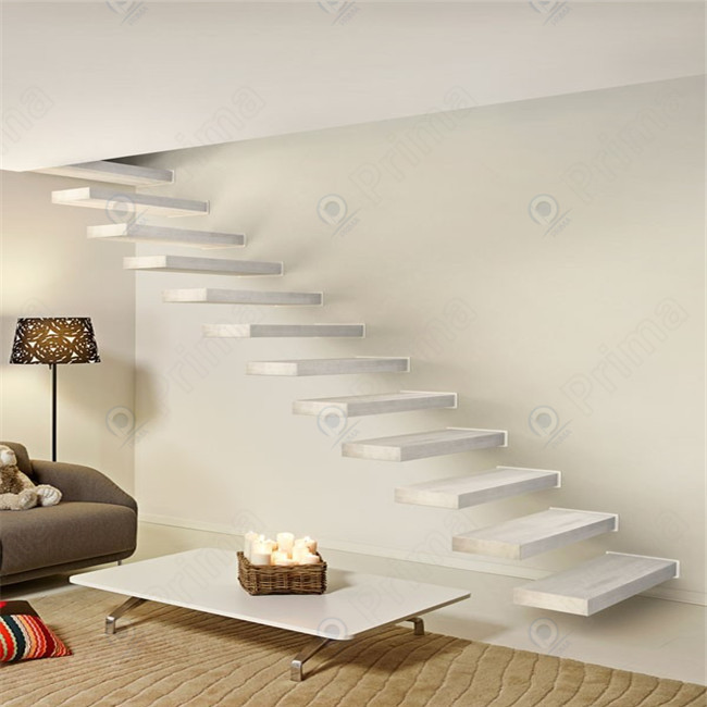 Customized  China factory Interior designs floating staircase  