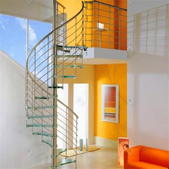 Prima Glass Spiral Staircase