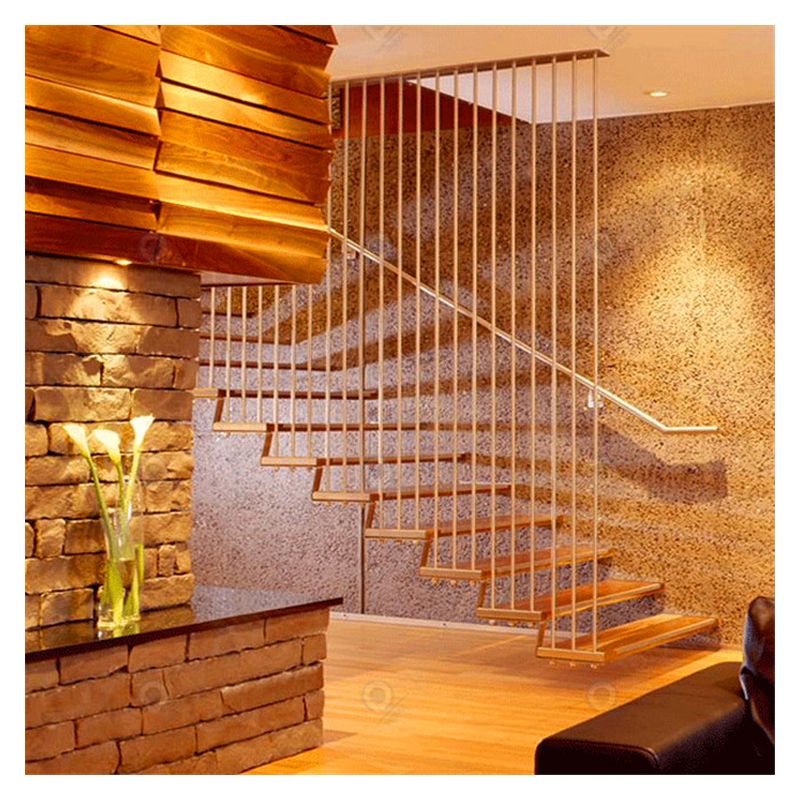 Prima modern customisedstraight floating staircase 