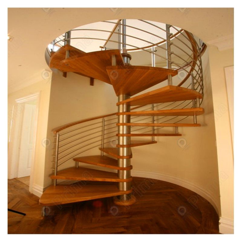 Prima customised wooden spiral staircase