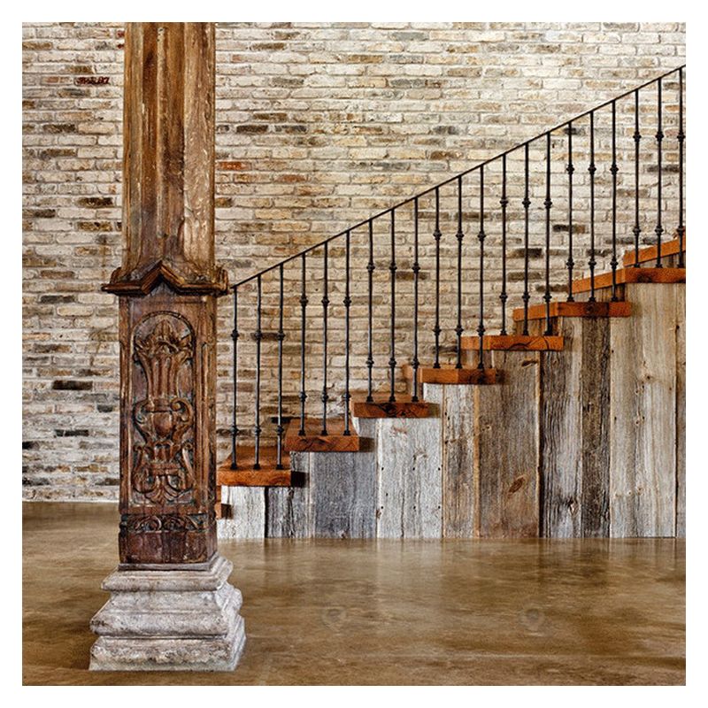 Prima high quality decorative style central stringer staircase 